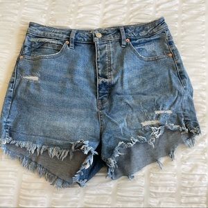 Free People CRVY Vintage High-Rise Shorts